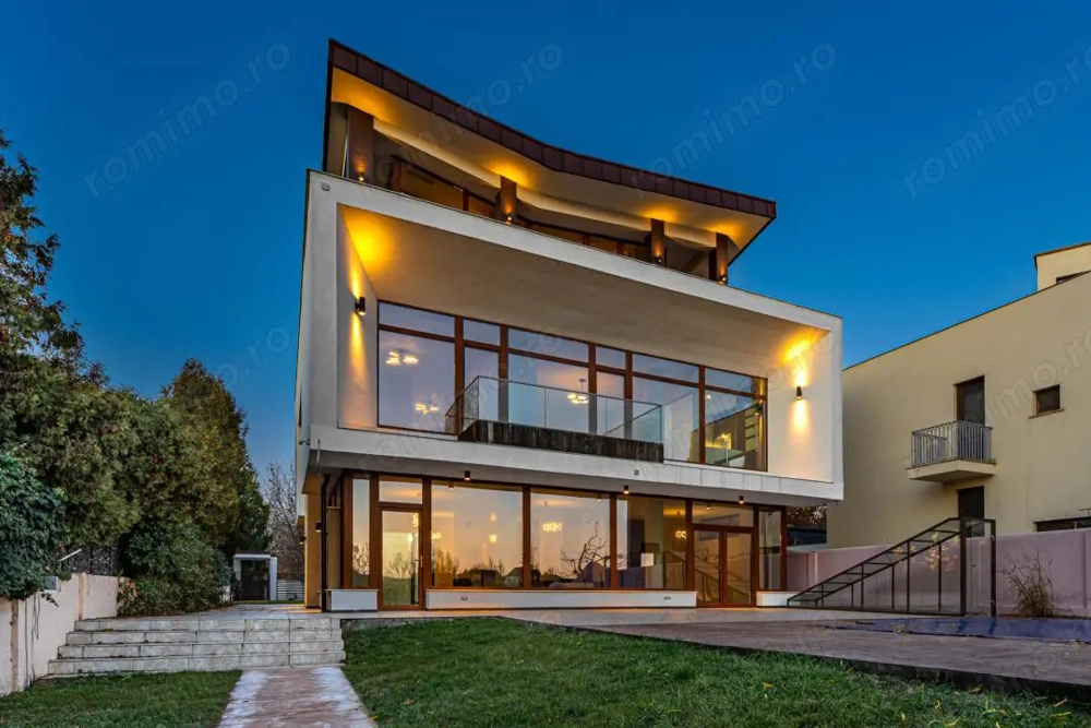 Vila pe malul lacului Mogosoaia | 617 mpt, teren 1182 mp