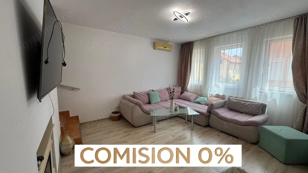COMISION 0 | Apartament 3 camere |Etaj + Mansardă| 67 mp | Dumbrăvița