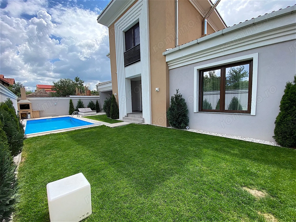 Proprietate de lux cu piscina si design modern-Dumbravita