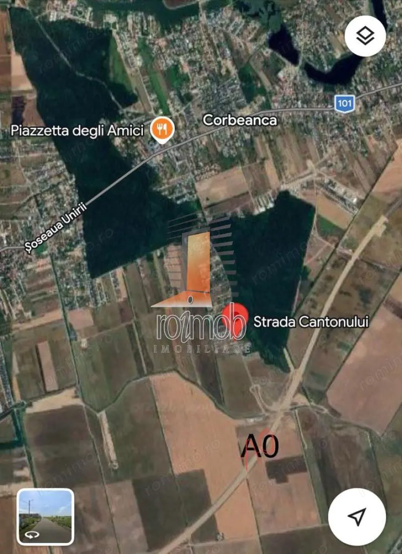 Teren Corbeanca, str. Cantonului