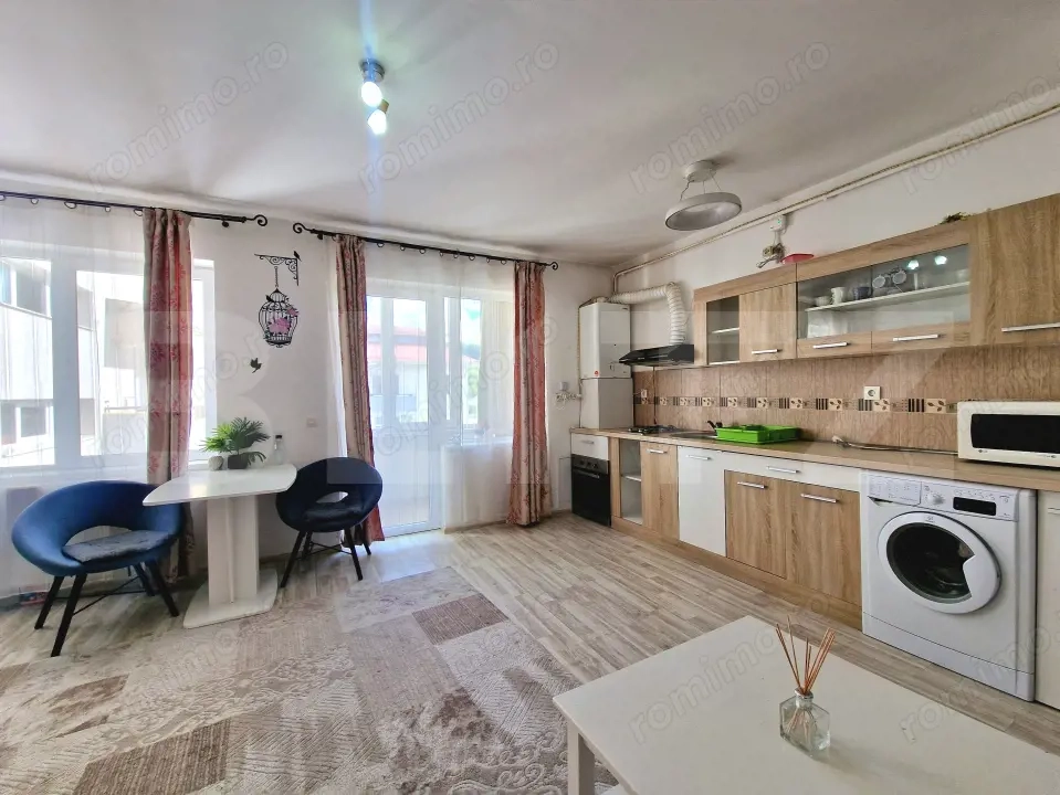 Apartament 2 camere, 46 mp, mobilat și utilat, parcare, zona Kik