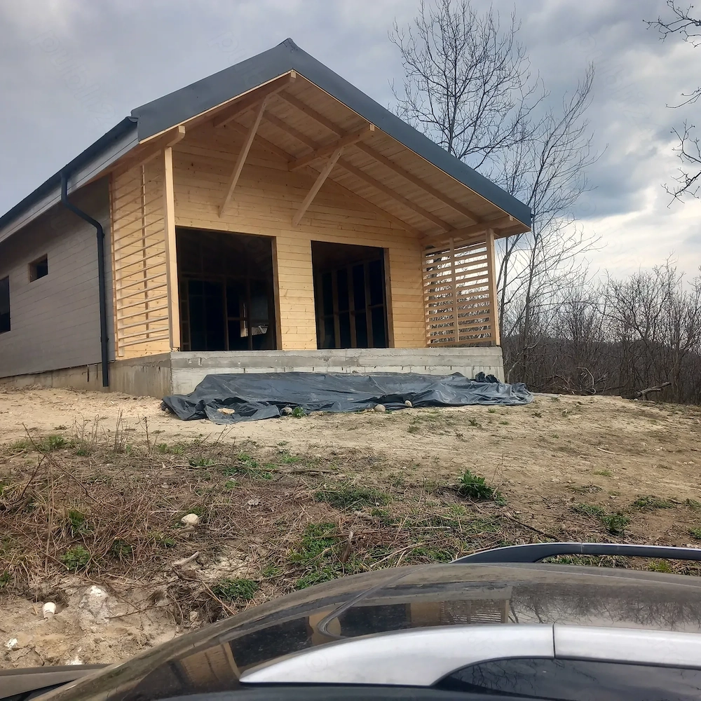 Casa din lemn 80m2