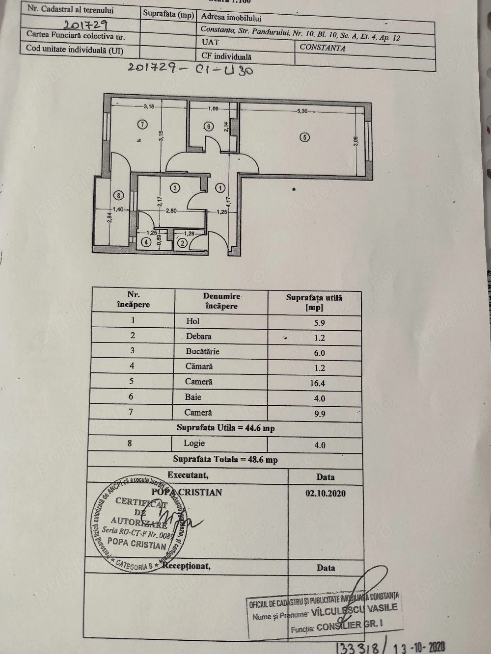  Ocazie Proprietar vind apartament stradal 2 camere decomandat,renovat centrala gaz et.4  5 zonaKm 5