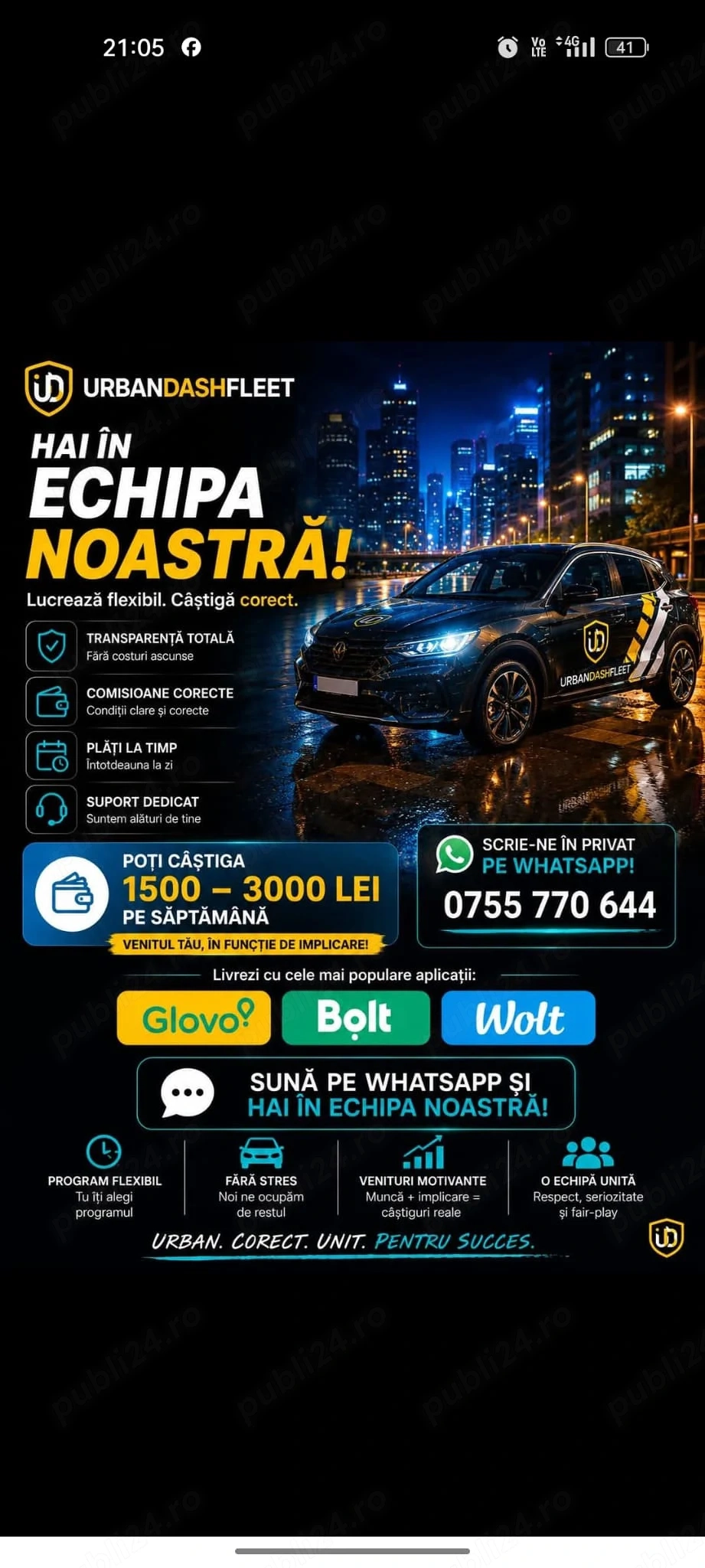 Glovo wolt curier castiguri atractive 