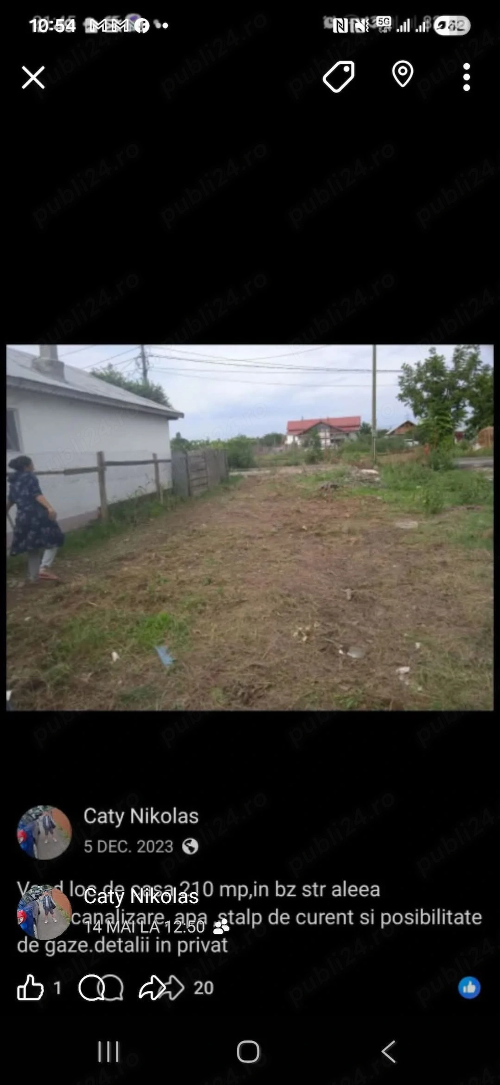 Vând loc de casa în buzau
