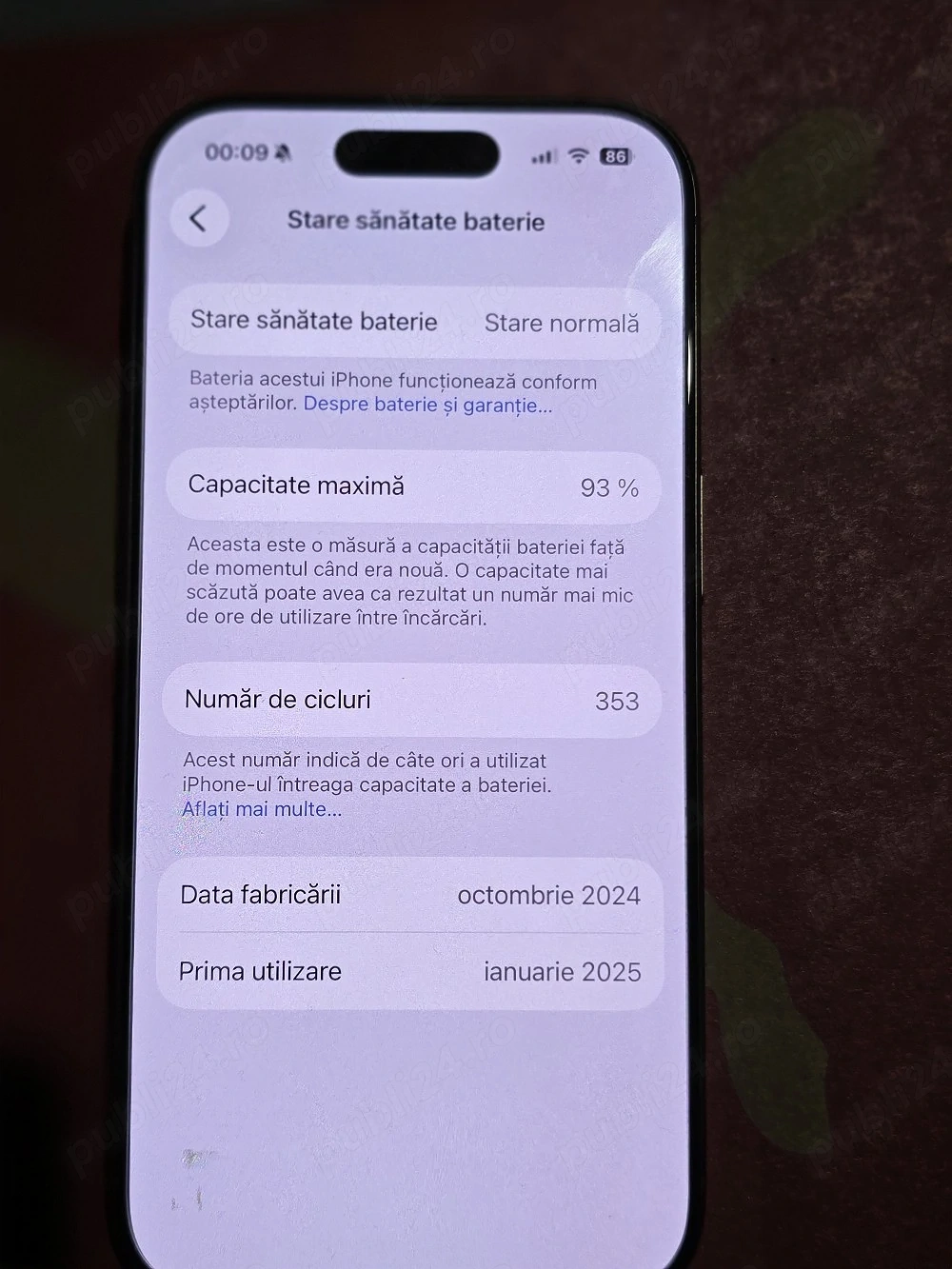 iPhone 16 pro 128 GB 