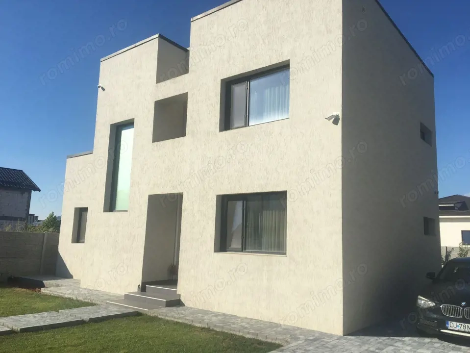 Casă modernă P+E, 150 mp utili, teren 510 mp, mobilată complet – zona Selgros