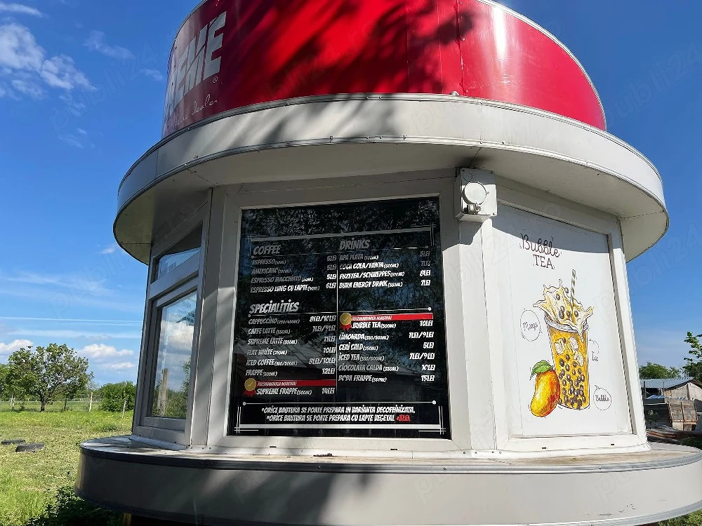 Kiosk to go coffee