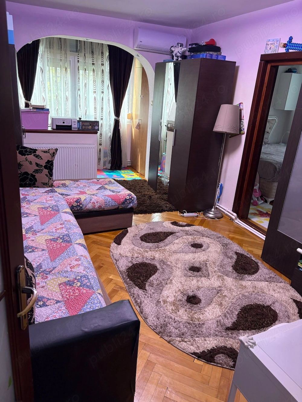 Apartament 2 camere mobilat, etaj 1, Micro 17 Galați   49,9 mp | Persoană fizică