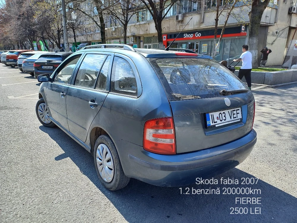 Skoda fabia 2007 1.2 benzină 