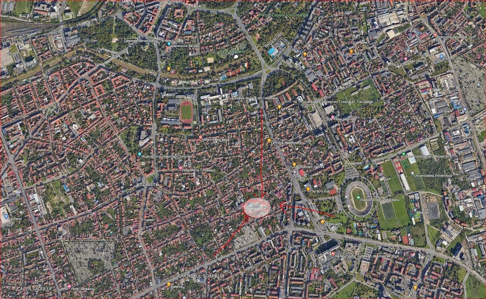 Apartament la casa în Elisabetin   Strada Cozia