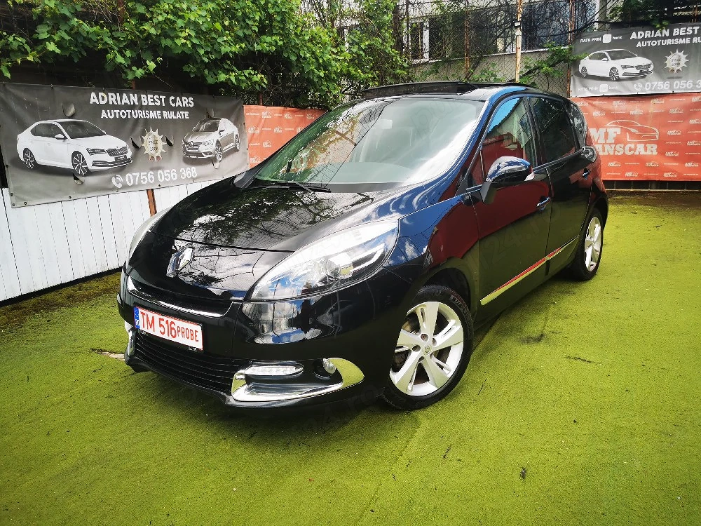 Renault Scenic 1,6 dci-130 cp-6 viteze-An 2012-Trapa - Ac-Led-Euro5