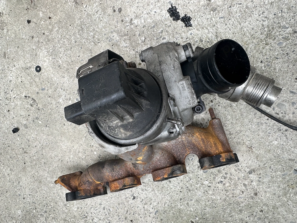 Turbină Defectă 2.0 TDI CBAB – VW Passat B6, CC, Tiguan, Audi A3, Golf 6