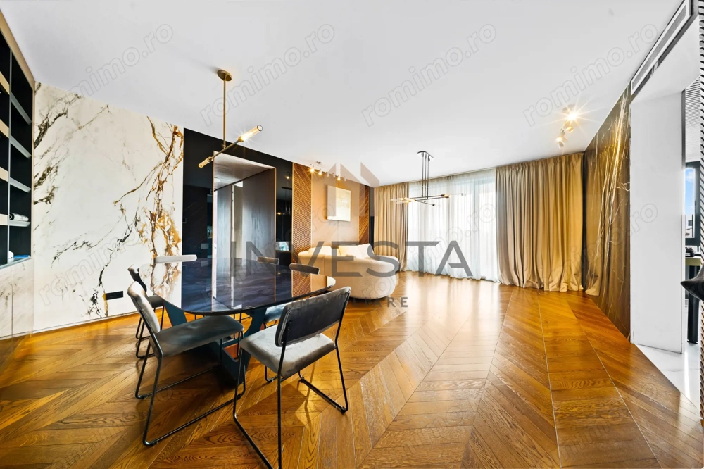 Vand Apartament 4 Camere/2 Parcari subterane/2 Balcoane, Ultrafinisat
