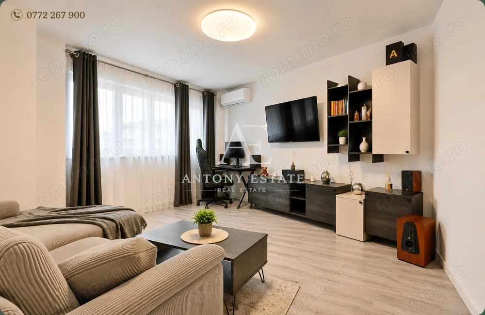 Antony Estate | 2 cam modern, complet renovat si mobilat, Decebal