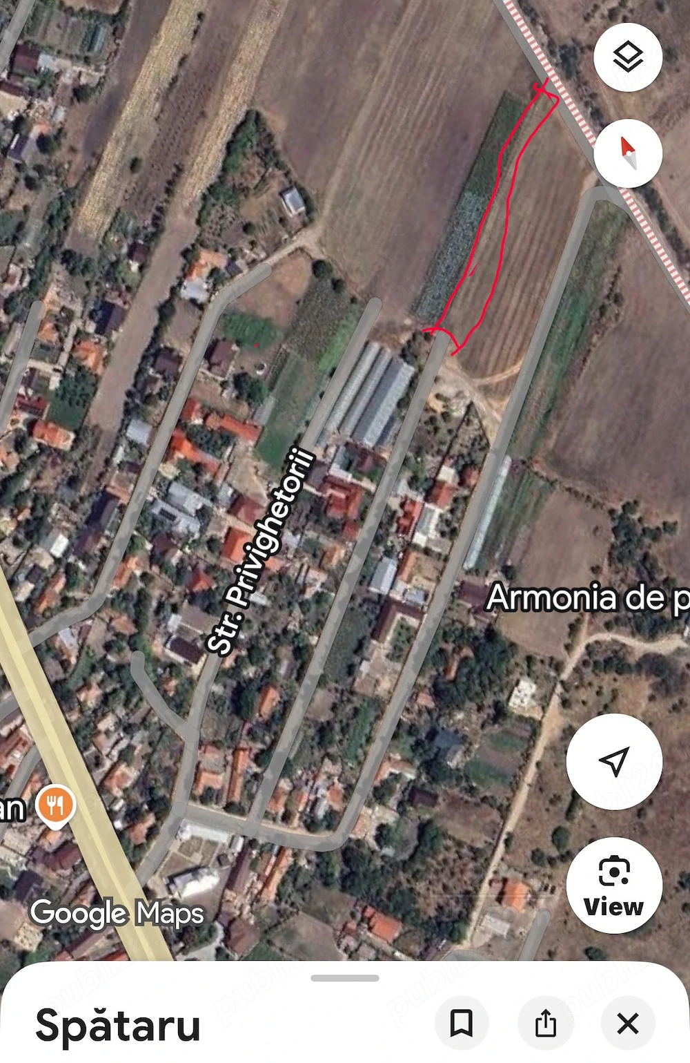 Teren de vânzare Spătaru 
