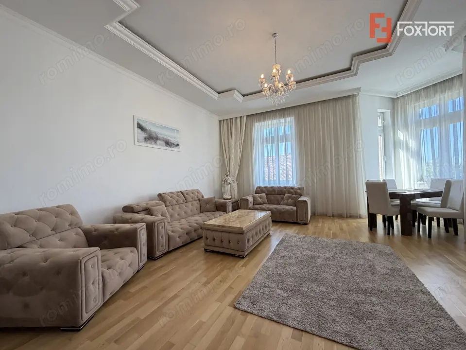 Apartament inedit 3 camere, semicentral complet mobilat 