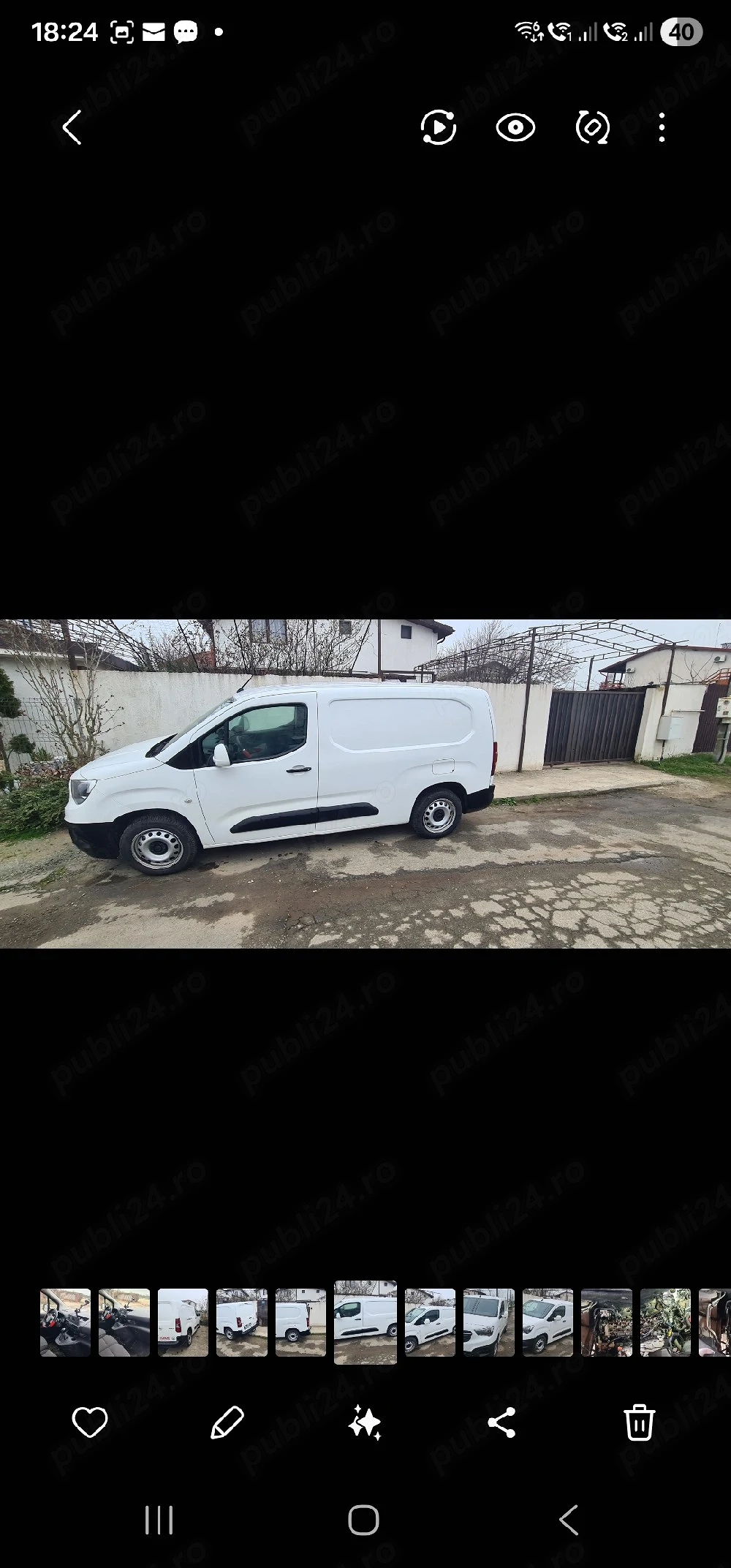 Opel combo lung