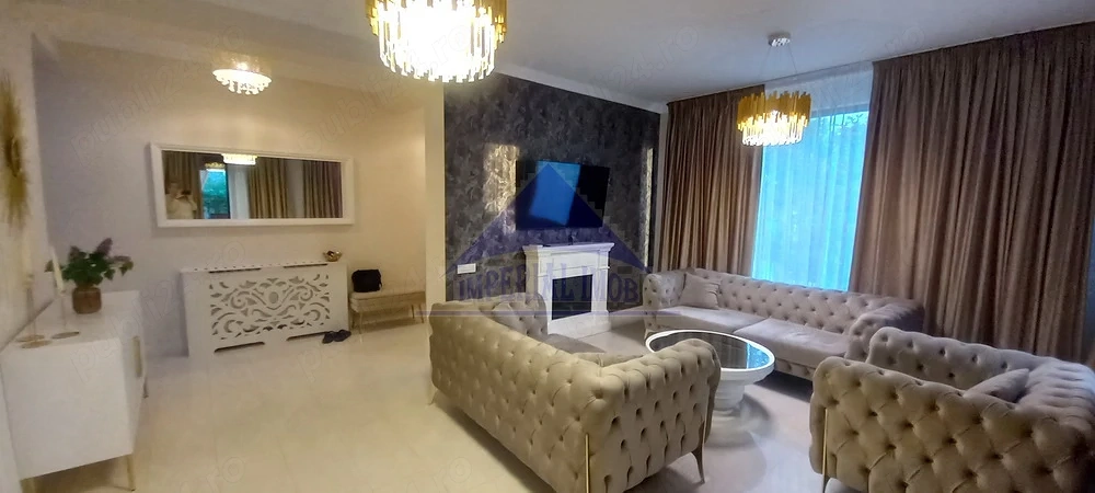 Vila spatioasa, 6 camere, 5 bai, ideala pentru doua familii inrudite, intrari separate