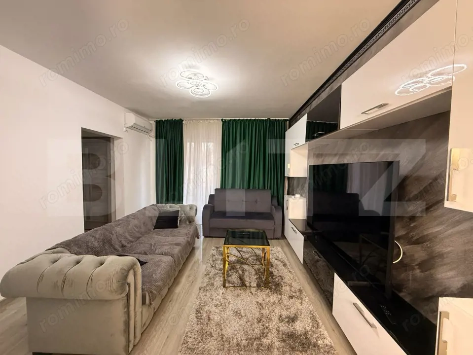 Apartament 2 camere 53 mp, curte + terasă 59 mp, zona Parcul Romanescu