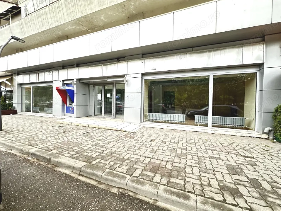 INCHIRIERE Spatiu Comercial 173 mp CETATE Finisat Parc Liber Amplasare TOP Banci