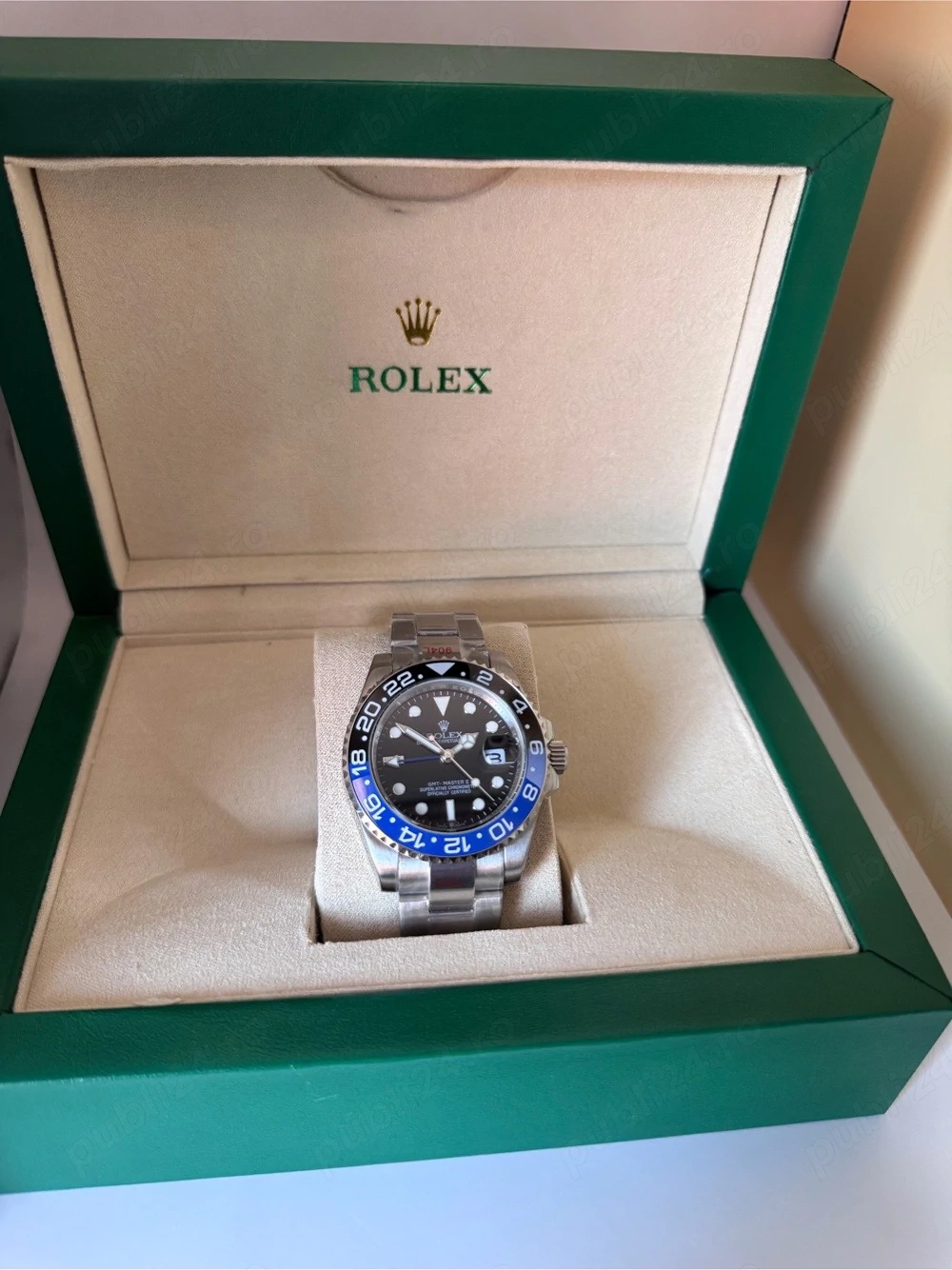 Ceas Rolex GMT-Master II Batman 40 mm , Nou