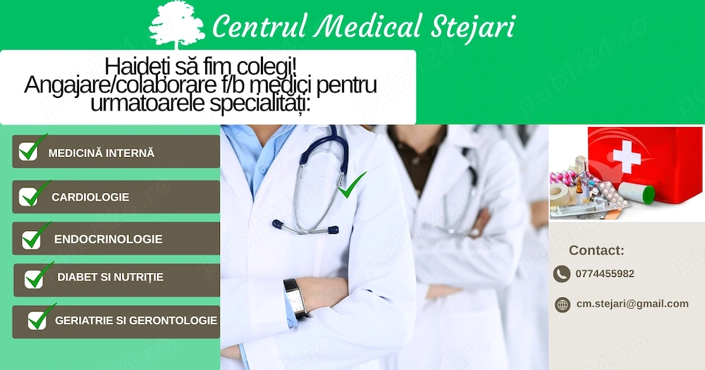 Angajare colaborare medici f b