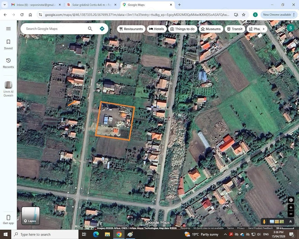Teren intravilan de vanzare la Cenad