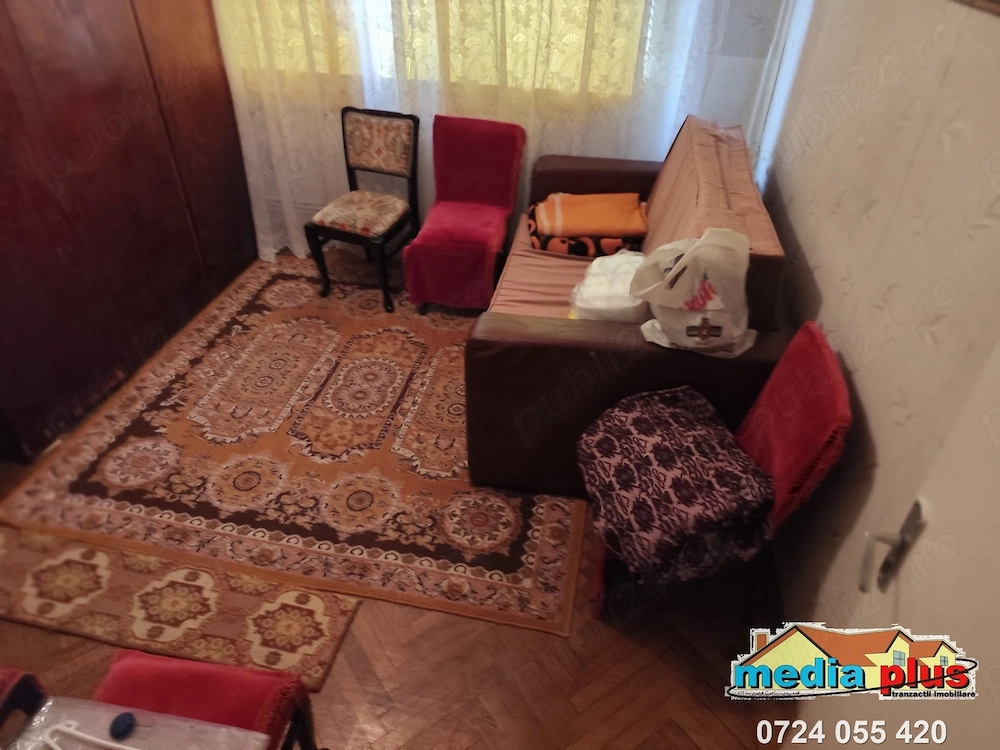 Apartament 2 camere, ultracentral, 50 mp   etaj 4,aproape de Faleza Dunării   Galați