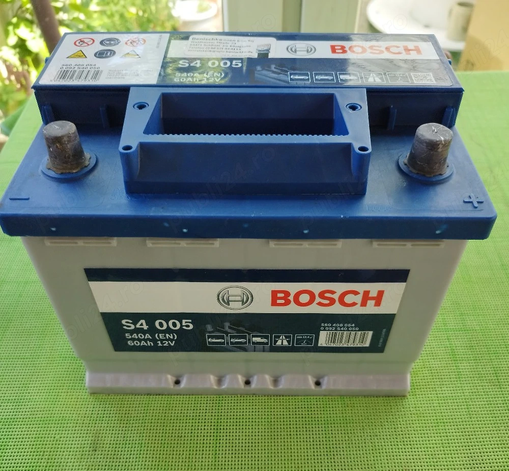 Baterie auto Bosch 12v 60 Ah 