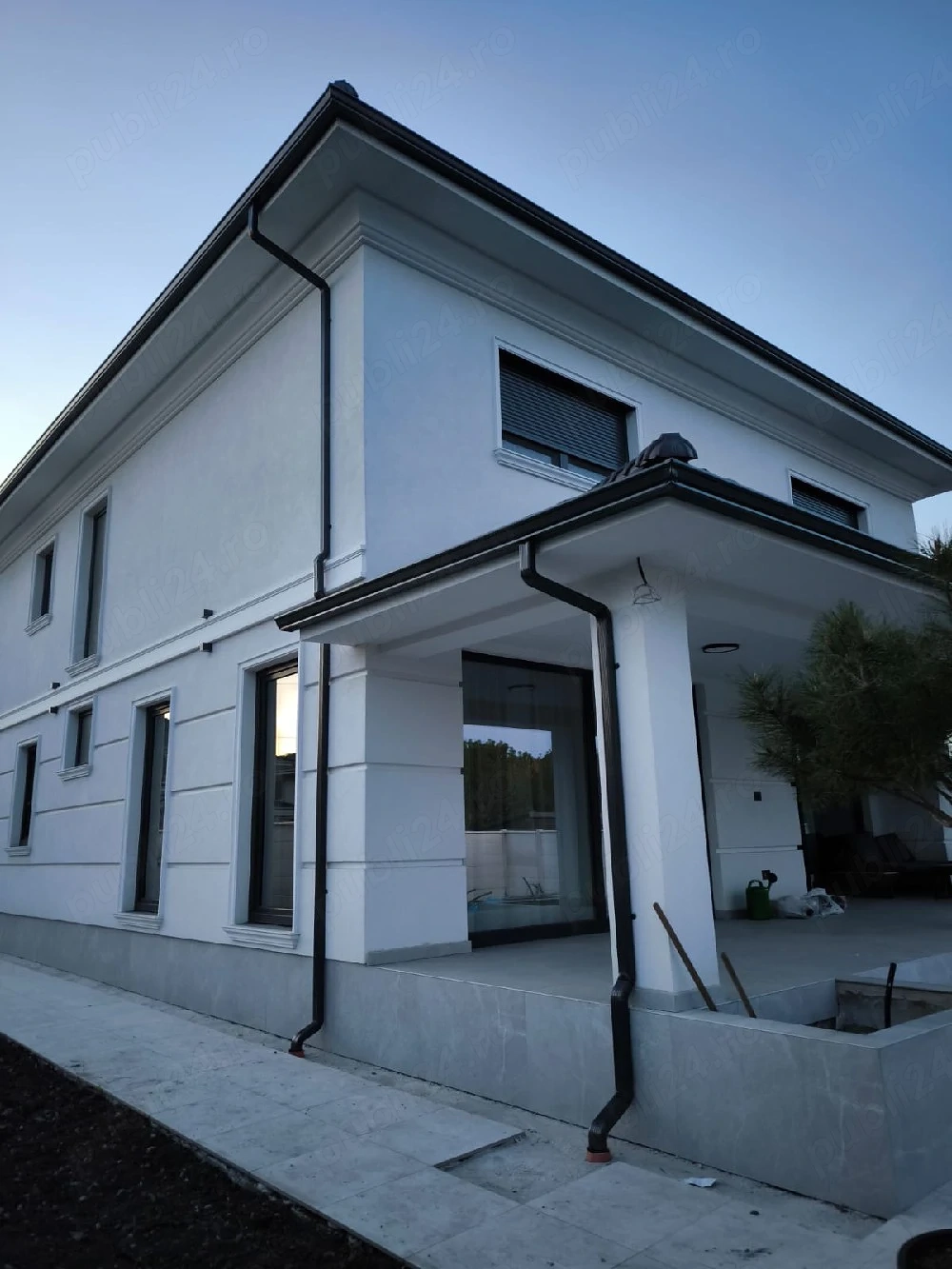 Jgheaburi si burlane aluminiu dintr-o bucata