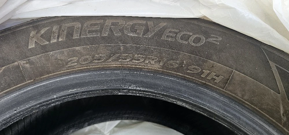 Set 4 Anvelope Vară Hankook Kinergy Eco2 – 205/55 R16 91H – DOT 2023 (Aproape Noi)