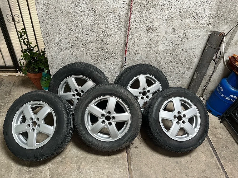 Set 5 jante originale Skoda / VW 15” 5x100 + anvelope 195/65 R15
