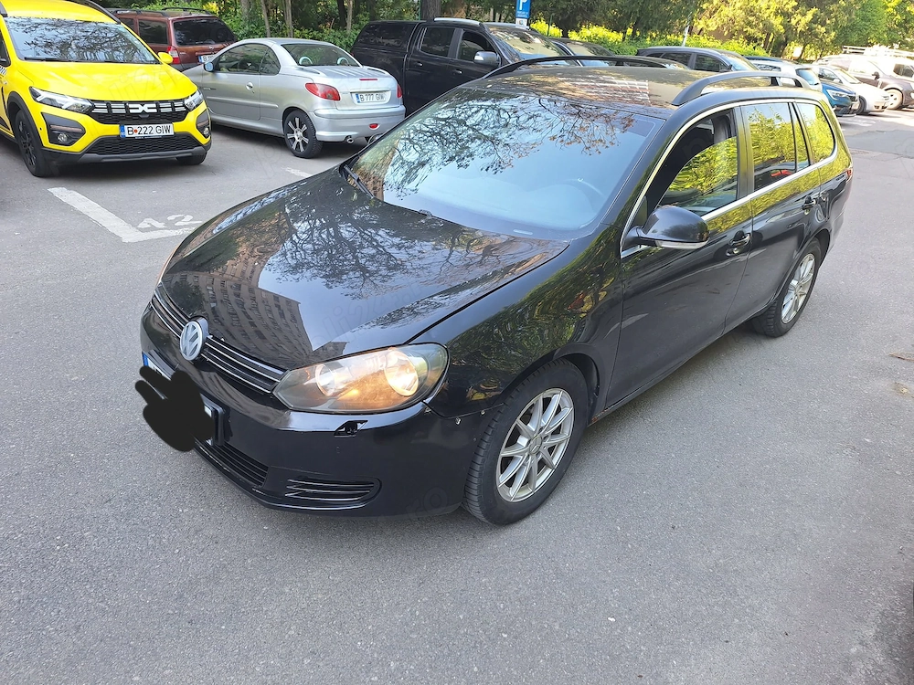 VW Golf 6, an 2012, motor CAYC de 1.6d  105 CP, Euro 5, Klima, Scaune incalzite
