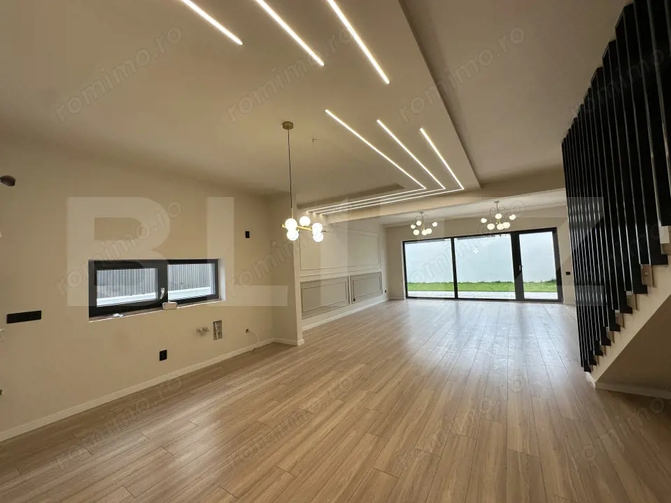 Duplex ultrafinisat, calitate premium, ansamblu privat in Chinteni