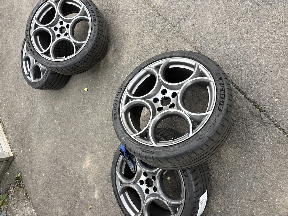 Jante R19 Alfa Romeo si anvelope Michelin Pilot Sport 4S de vara