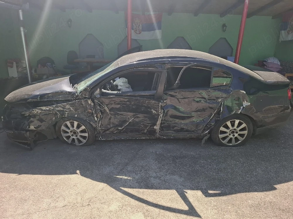 Vand masina Passat lovit
