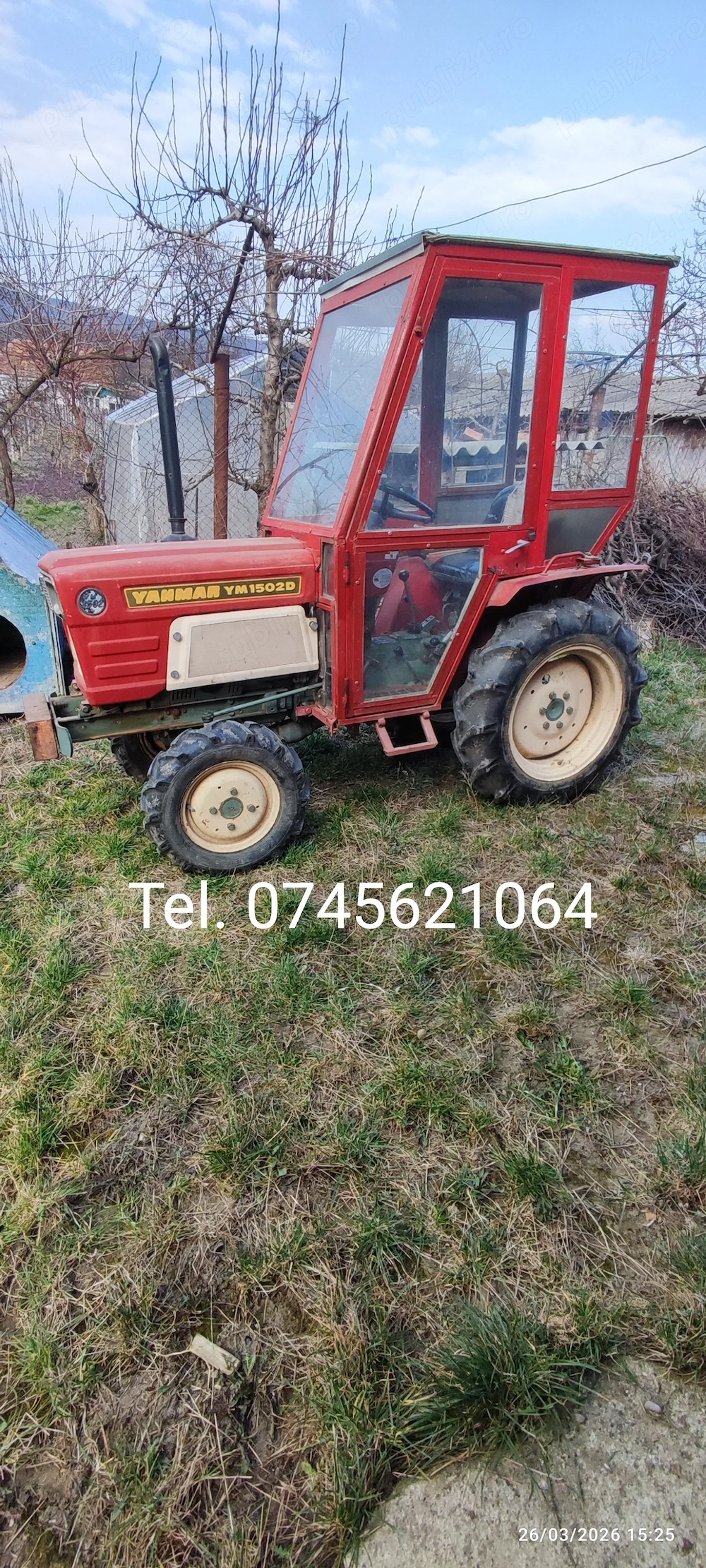 Tractor japonez Yanmar 1502
