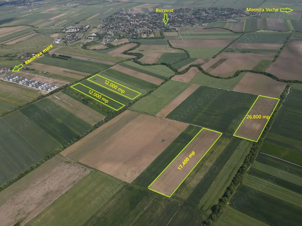 Terenuri Intravilane pentru Dezvoltare Imobiliară – 68.200 mp la doar