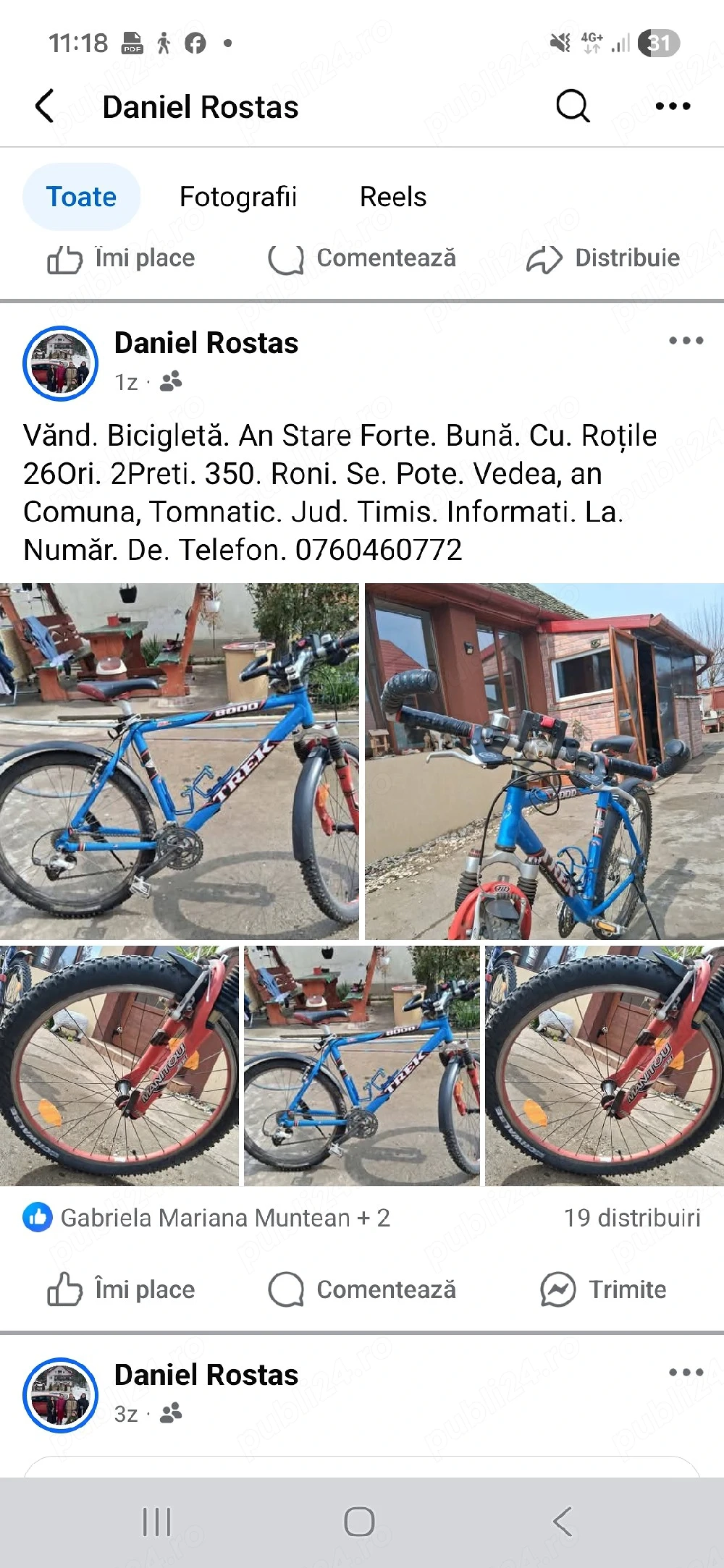 Vand bicicleta
