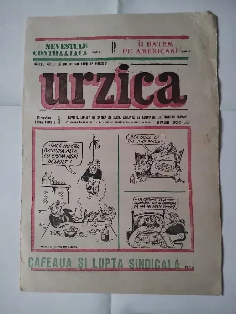 469. Revista de umor, Urzica nr. 2, 1995