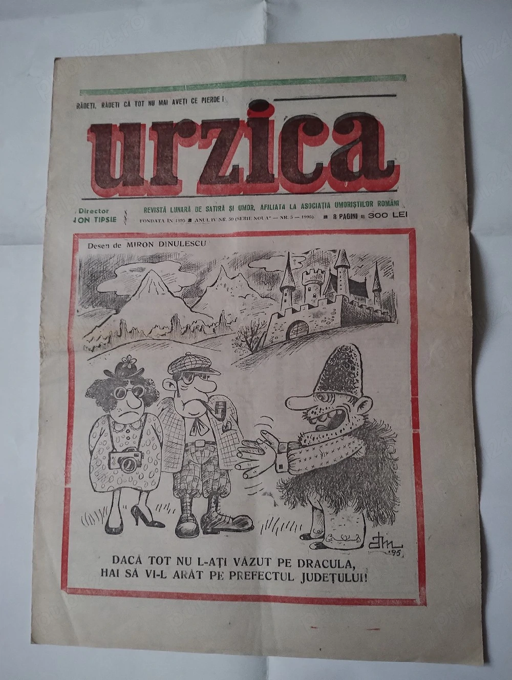 467. Revista de umor, Urzica nr. 5, 1995