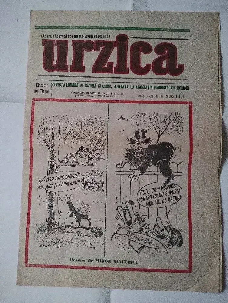 465. Revista de umor, Urzica nr. 7, 1995