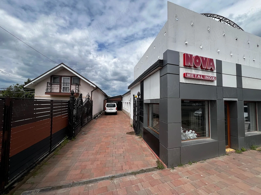 Spatiu comercial, depozit, birouri, hale, curte x  Poate fi inchiriat si partial!