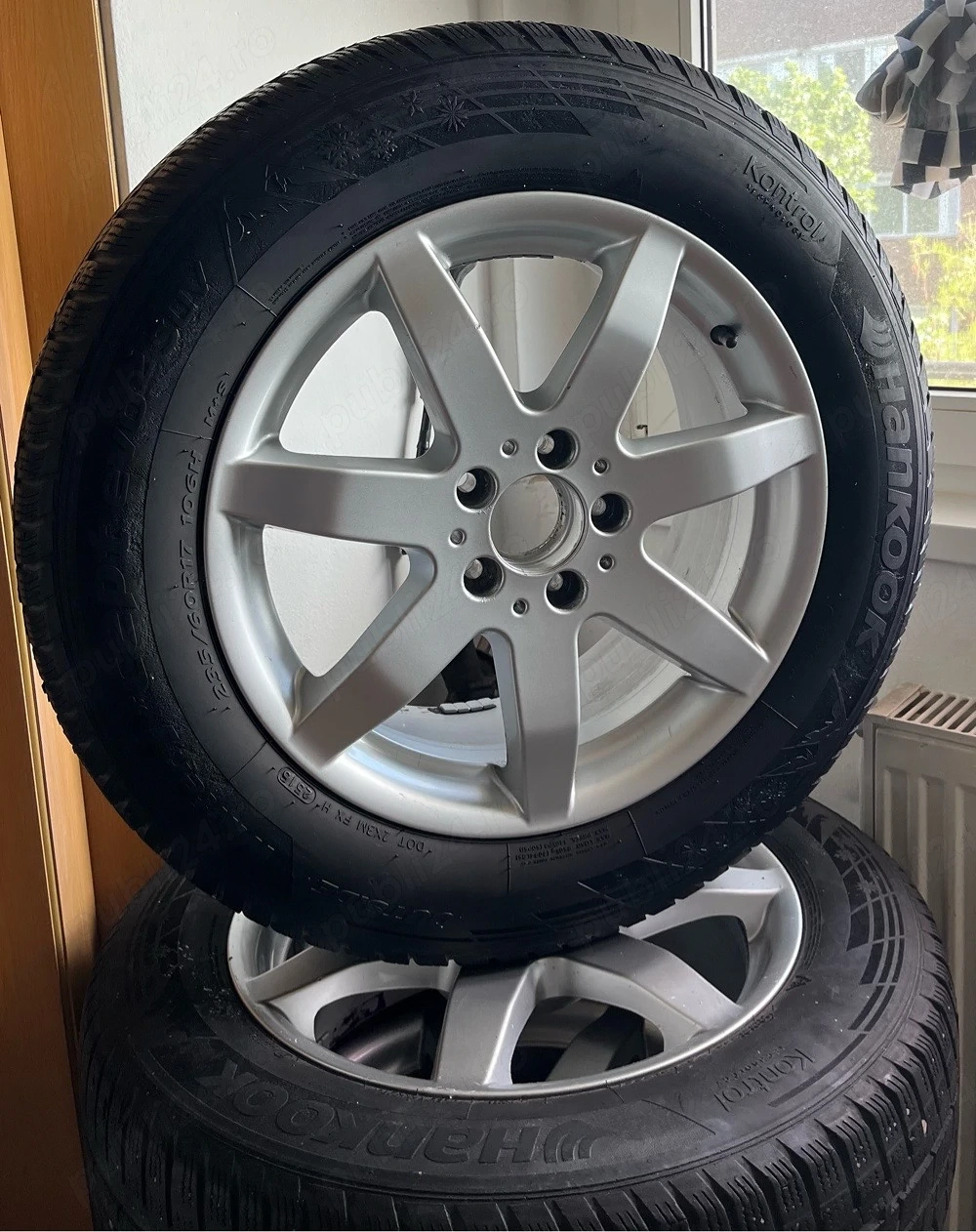 jante Mercedes Benz originale 5x112 r17 + cauciucuri 17