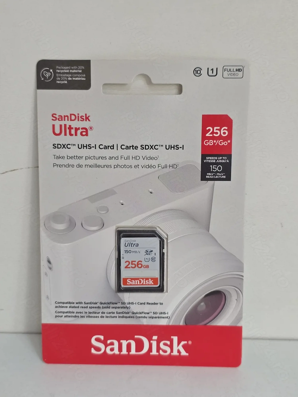 SanDisk Ultra SDXC UHS-I 256GB - Sigilat
