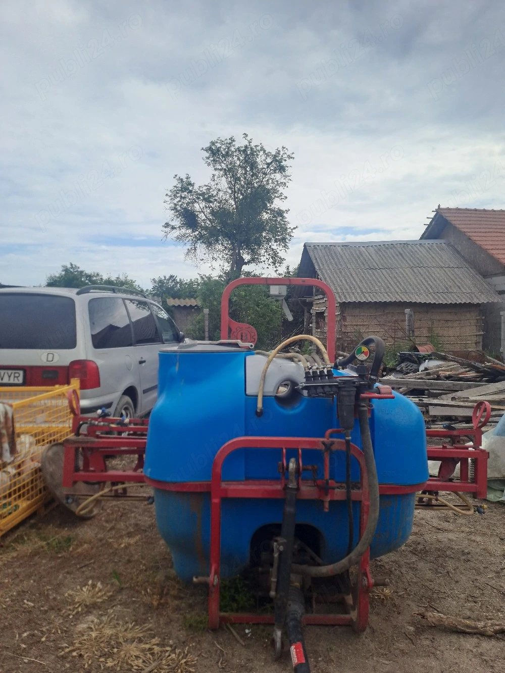 Stație de ierbicid