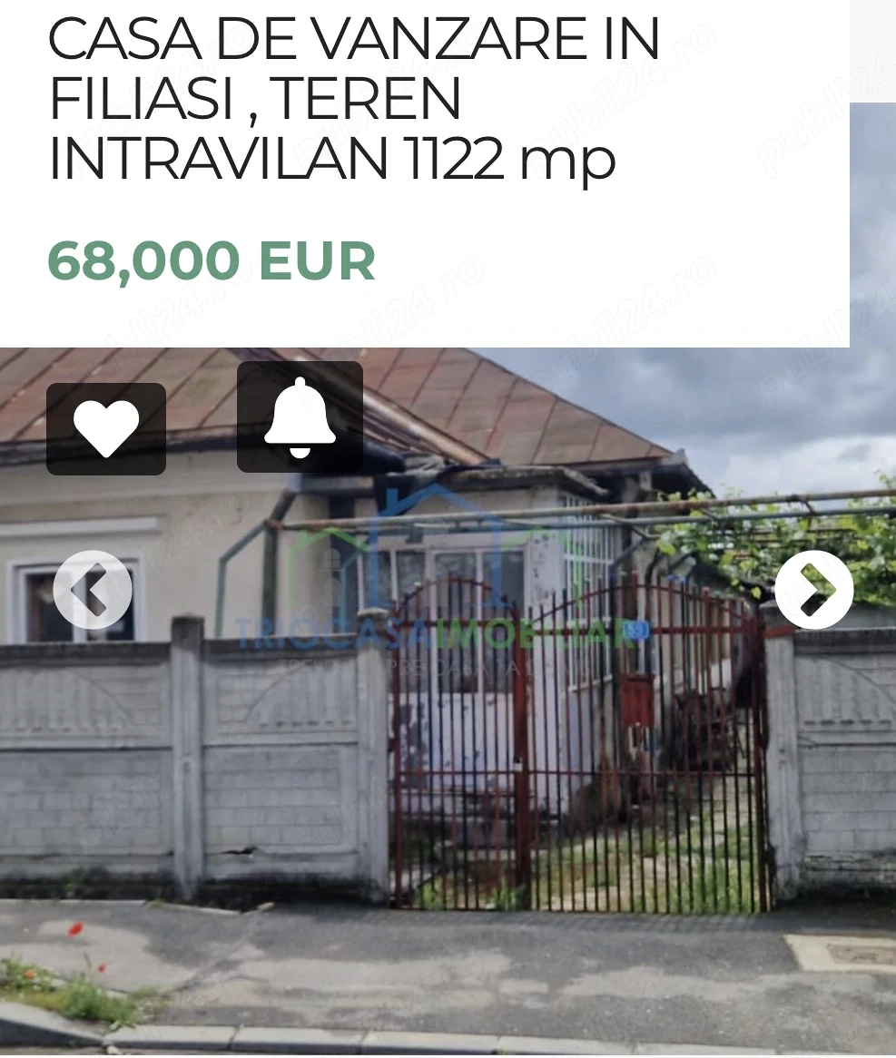 Casă de vânzare