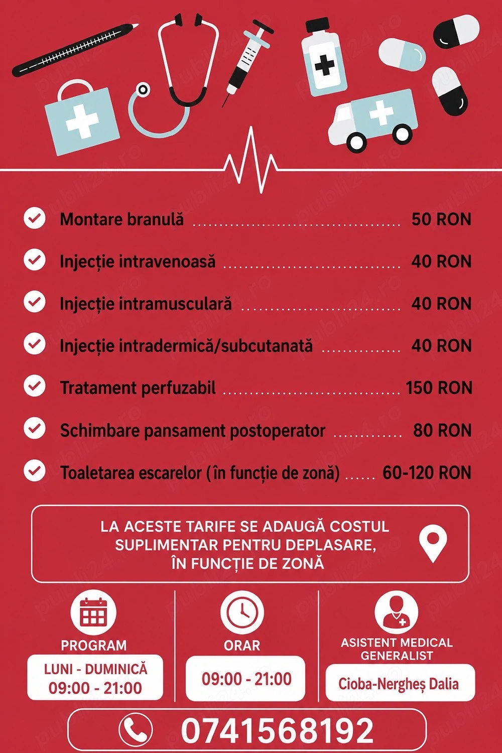 Asistenta medicala la domiciliu