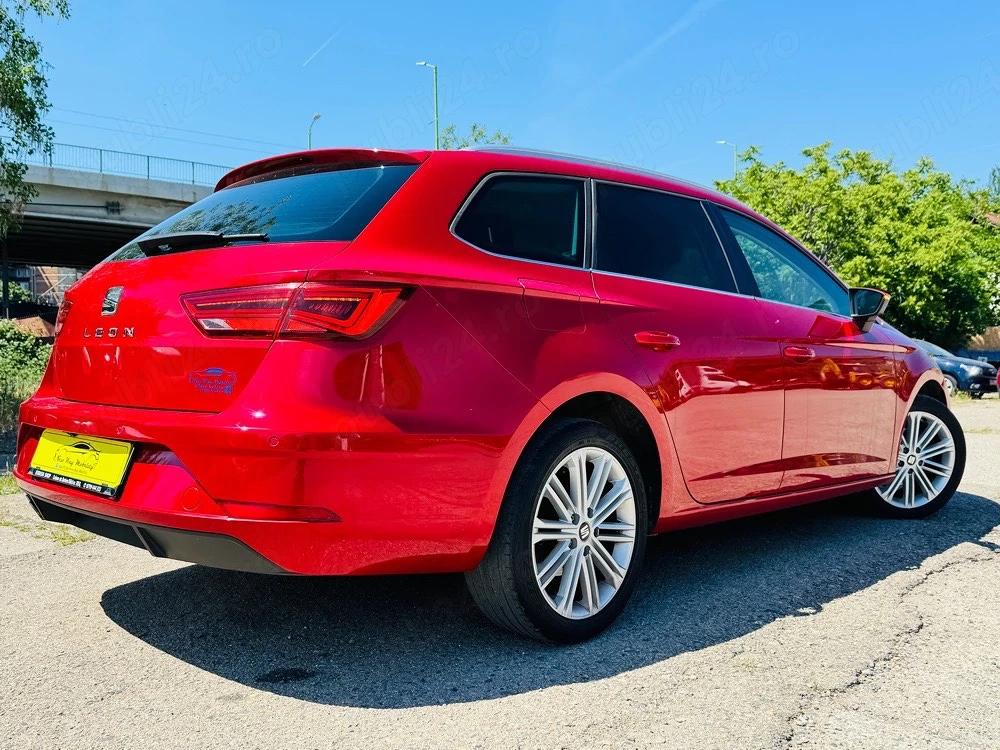 Seat Leon Xcellence, automata, 2018, benzina 150 cp, înmatriculată RO 